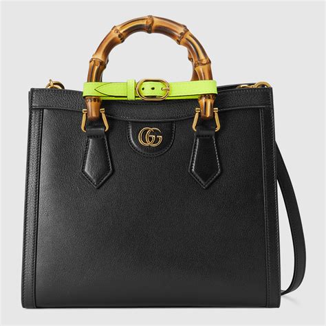 Gucci Small Diana Leather Tote Bag 